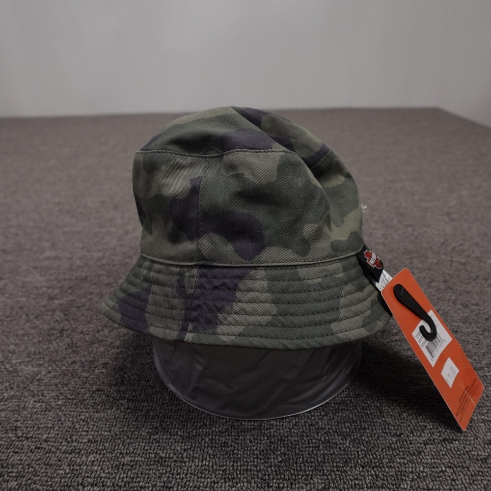 Harley-Davidson Hat Bucket Toddler Boys Small Camo Orange Reversible Logo - Picture 3 of 8